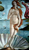 Nacimiento de Venus de Sandro Botticelli