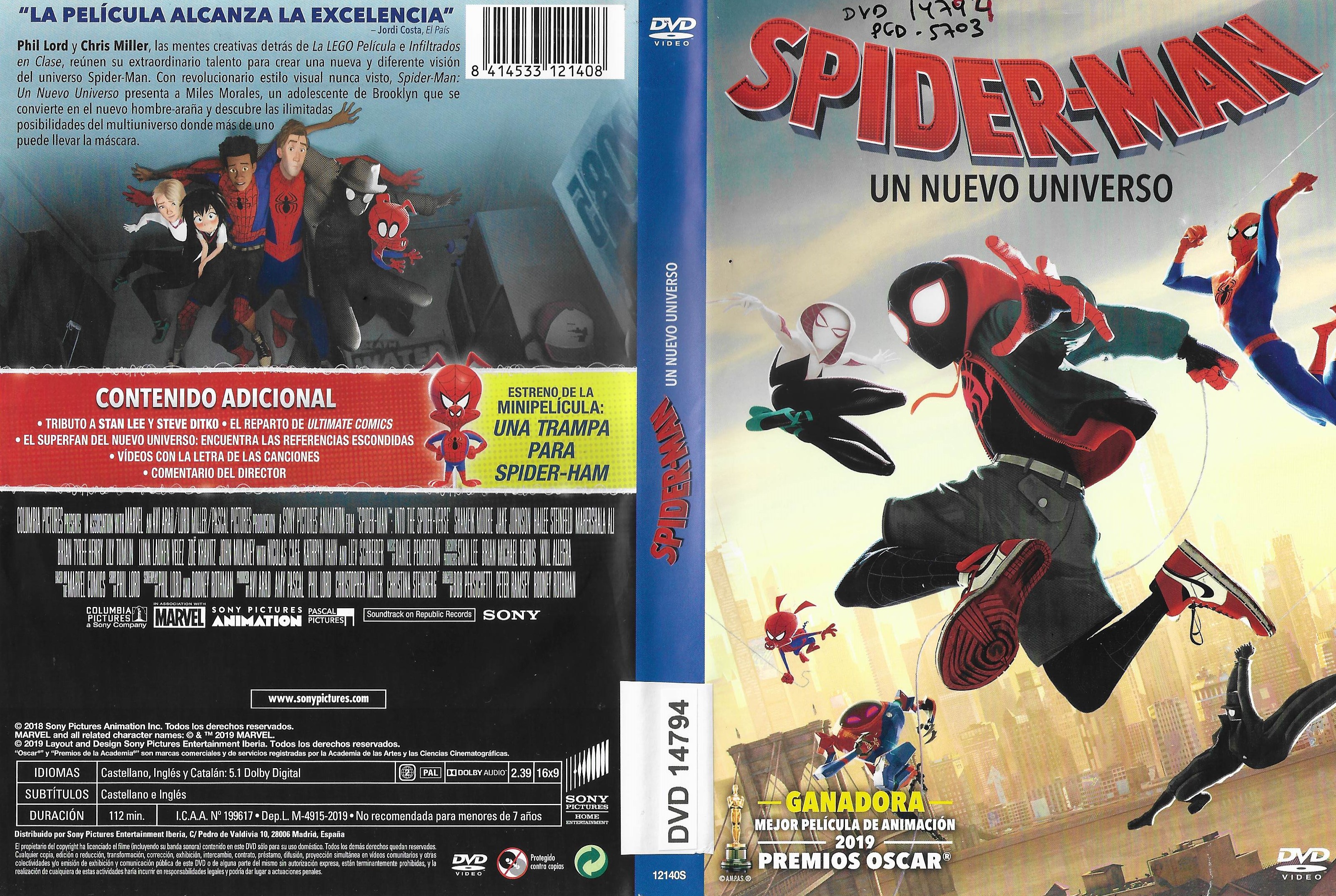 Spider-Man un nuevo universo - Universidad de Sevilla