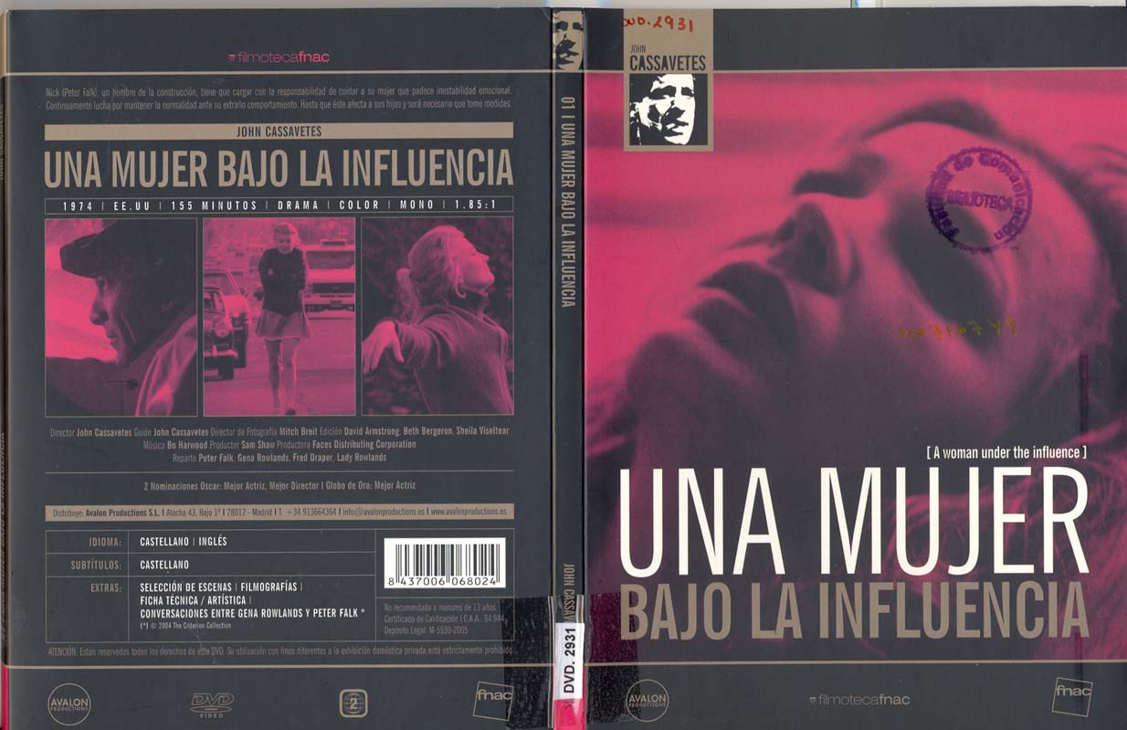 Una mujer bajo la influencia = A woman under the influence - Universidad de  Sevilla