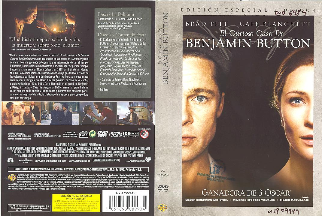 Derribar frío Natura El curioso caso de Benjamin Button = The Curious Case of Benjamin Button -  Universidad de Sevilla