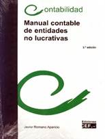 MANUAL CONTABLE DE ENTIDADES NO LUCRATIVAS. ROMANO APARICIO, JAVIER. Libro  en papel. 9788445426463