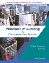 9781260091717: ISE Principles of Auditing & Other Assurance Services -  IberLibro - Whittington, Ray; Pany, Kurt: 1260091716