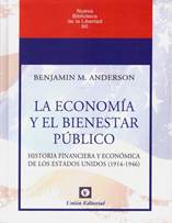 Libro: La economa y el bienestar pblico - 9788472097773 - Anderson,  Benjamin M. -  Marcial Pons Librero